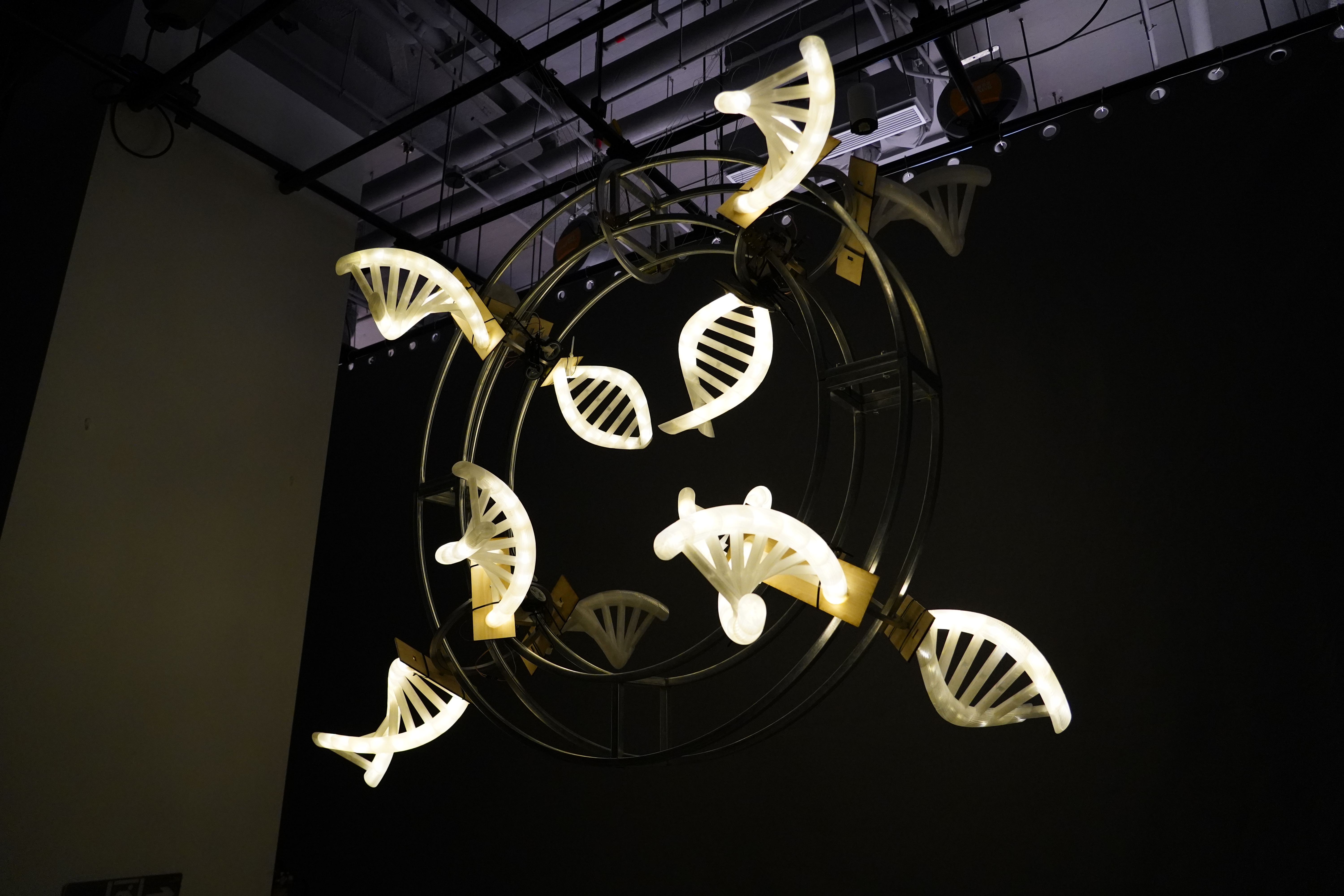 Spiral Genesis Kinetic Sculpture
